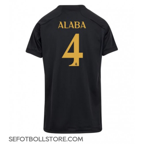 Real Madrid David Alaba #4 Replika Tredje Tröja Dam 2023-24 Kortärmad
